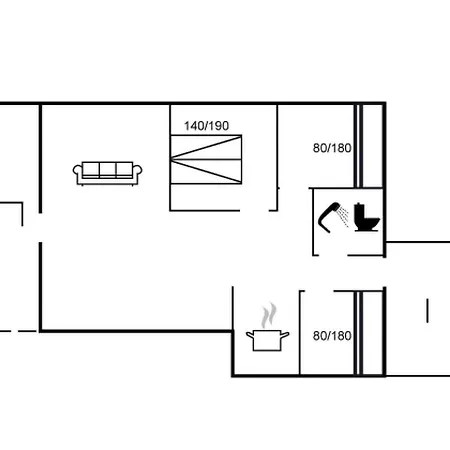 Nyaraló Gerasim - 400m From The Sea By Interhome Hals